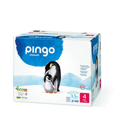 Pingo Maxi (7-18 kg) Taille 4 (2 x 40 pces)