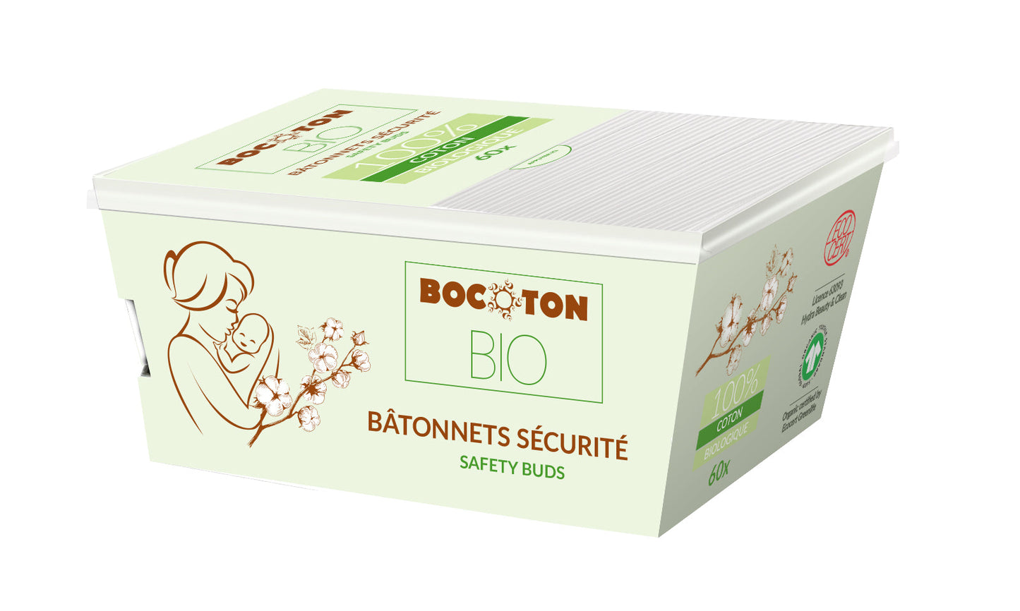 Bocoton Bâtonnets Sécurité Bébé (60 pces)